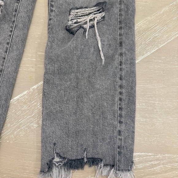 SO Women's Distressed Black Flare Jeans school fall - Picture 2 of 10